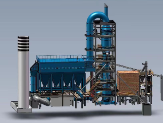 新疆气化渣烘干机：解决煤化工业废渣的利器